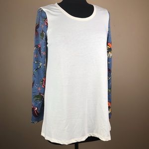 LuLaRoe Lynnae UNICORN Bird Tattoo Sleeve
